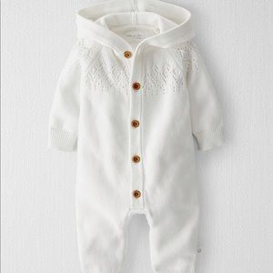 Carter’s Organic Cotton Hooded Jumpsuit, sz 6M, Brand new!
